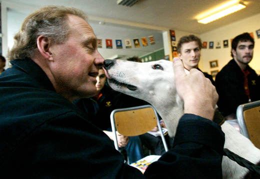 Greyhound Race i Borås. Tre Kronors General Mananger