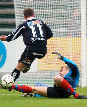 Fredrik Larsson, Helsingborg räddar ett friläge
