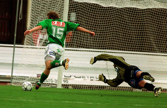 Johan Norell, Brage skjuter in 0-2