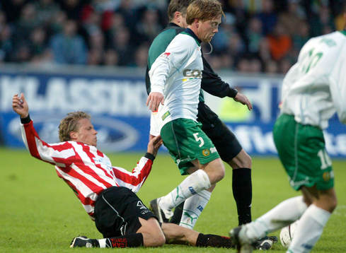 Erik Johansson, Malmö och Fredrik Winsnes, Hammarby