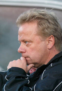 Fotboll, Allsvenskan,  Anders Grönhagen, tränare Elfsborg
