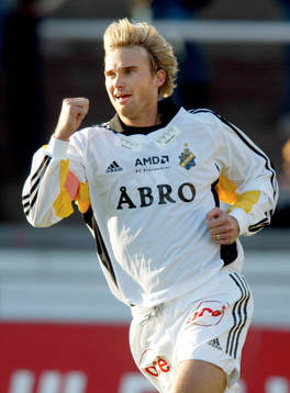 Andreas Andersson jublar