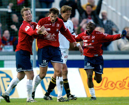 Patrik Fredholm, Örgryte jublar