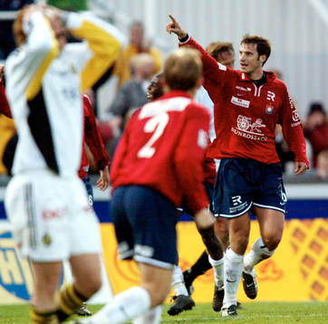 Patrik Fredholm, Örgryte jublar