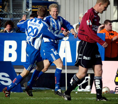 Gustav Andersson, Göteborg jublar