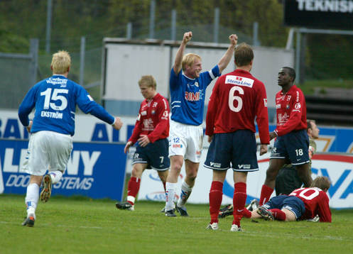 Petter Hansson, Halmstad räddade ett poäng genom sin