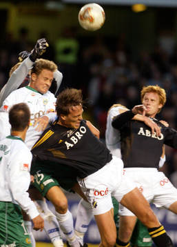 Peter Markstedt, Hammarby och Svante Samuelsson, AIK