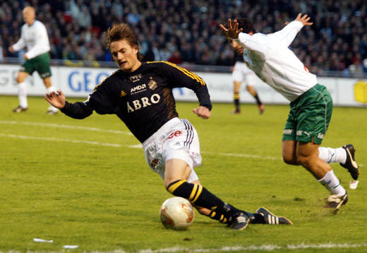 Mats Rubarth, AIK fälls av Suleyman Sleyman, Hammarby med