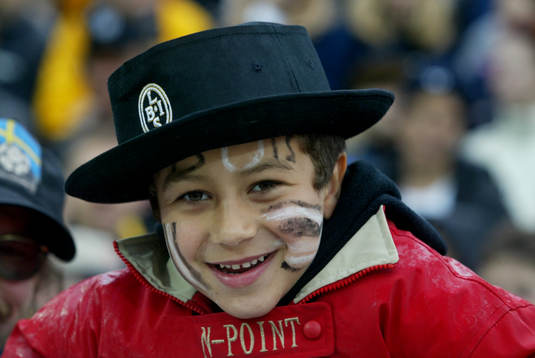 Landskrona BoIS-supporter