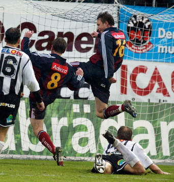 1-1, målskytten Kim Källström, Djurgården klipper in