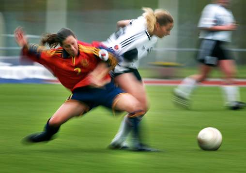 dam EM, Spanien - Tyskland: Julia Olmos, Spanien och