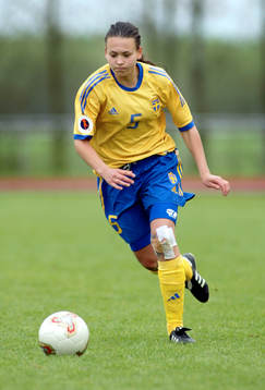 dam EM, F19, Nera Smajic, Sverige