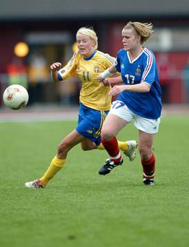dam EM, Sverige - Frankrike, Josefine Öqvist, Sverige och