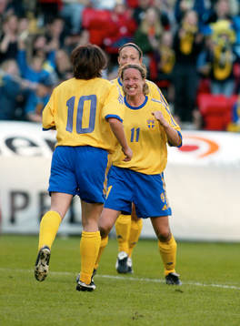 Victoria Svensson och Hanna Ljungberg, Sverige