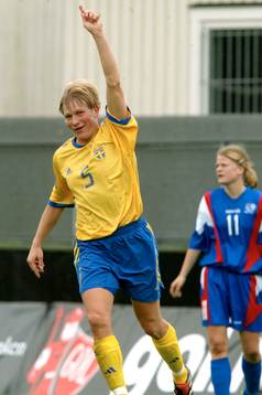 Kristin Bengtsson jubel
