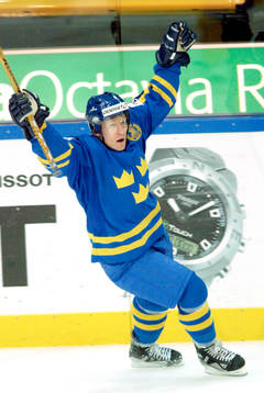 Niklas Andersson jubel