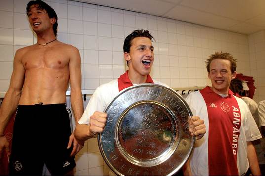 Fotboll, holländsk,  Ajax holländska mästare, Fr