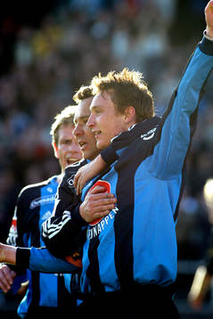 Kim Källström och Stefan Rehn, Djurgården, jubel