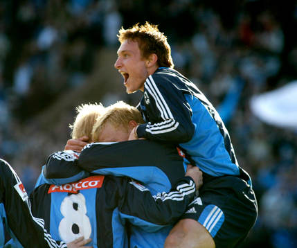 Kim Källström, Djurgården, jubel