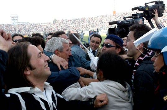 Jubel, glädje, Lippi, Juventus, tränare, press, media,