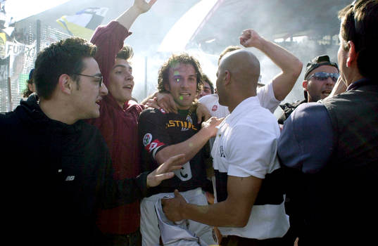 Jubel, glädje, Allesandro Del Piero, Juventus