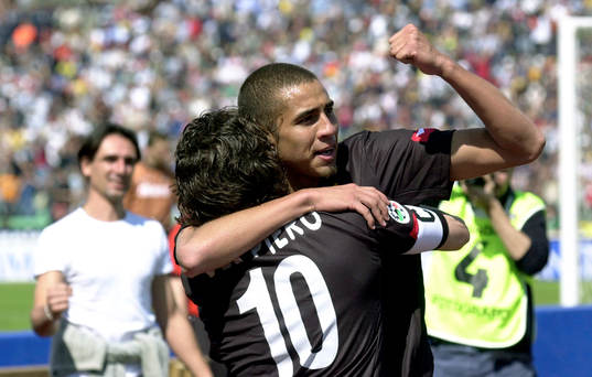 Jubel, glädje, Tereseguet och Del Piero, Juventus
