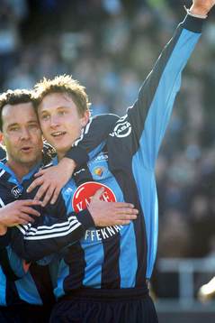 Stefan Rehn och Kim Källström, Djurgården, jubel