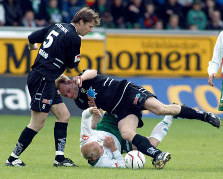 Torbjörn Arvidsson och Joel Borgstrand, Halmstad och