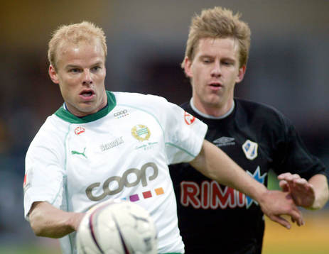 Andreas Herrmansson, Hammarby och Tommy Jönsson, Halmstad