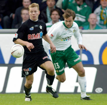 Robert Andersson, Halmstad och Max Von Schlebrugge, Hammarby