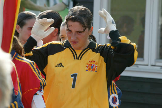 Maria José Gomez, målvakt Spanien