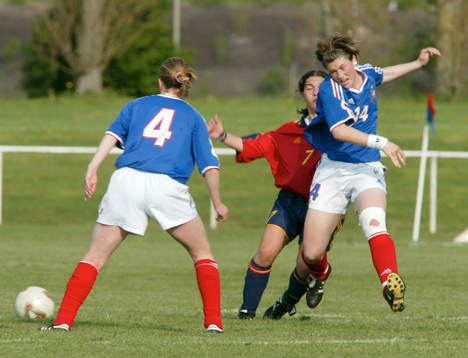 Evelyn Sanchez, Spanien och Claire Morel, Frankrike