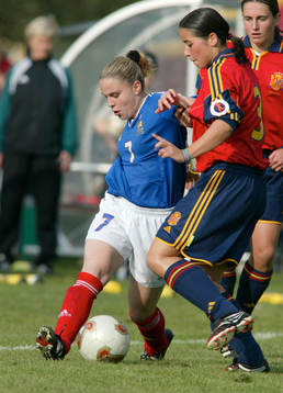 Elodie Ramos, Frankrike och Saioa Gonzalez, Spanien