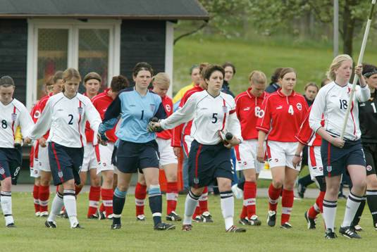 Inmarch, England och Schweiz