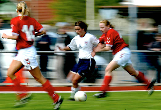 Fotboll F19 EM, Danmark - Norge