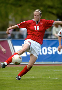 Fotboll F19 EM, Danmark - Norge