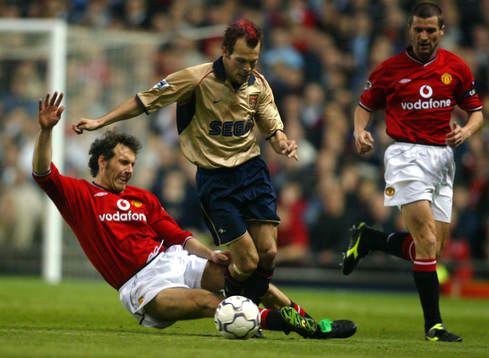 Fotboll, Engelsk , Premier League, Manchester United -