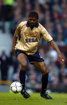 Fotboll, Engelsk , Premier League, Kanu, Arsenal