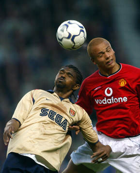 Fotboll, Engelsk , Premier League, Manchester United -