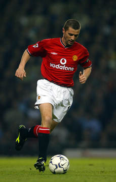 Fotboll, Engelsk , Premier League, Roy Keane, Manchester