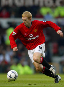 Fotboll, Engelsk , Premier League, Paul Scholes, Manchester