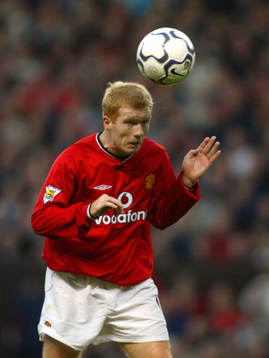 Fotboll, Engelsk , Premier League, Paul Scholes, Manchester