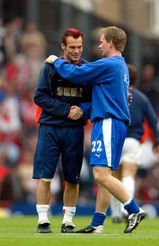 Fredrik Ljungberg, Arsenal och Tobias Linderoth, Everton