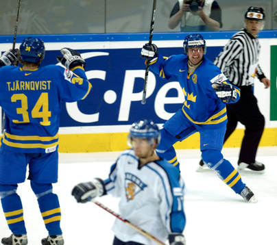 Thomas Rhodin, Sverige, jubel
