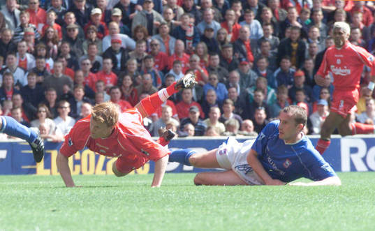 John Arne Riise, Liverpool och John McGreal, Ipswich