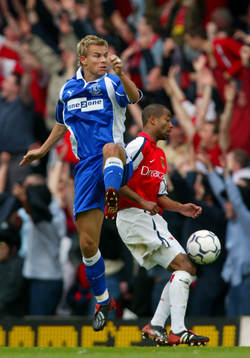 Fotboll, Engelsk , Premier League, Niklas Alexandersson,