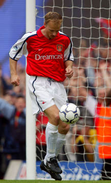 Fotboll, Engelsk , Premier League, Dennis Bergkamp, Arsenal