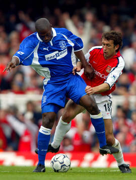Fotboll, Engelsk , Premier League, Kevin Campbell, Everton