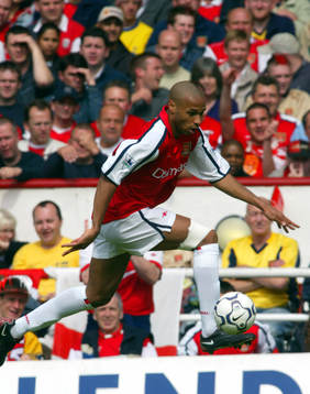 Fotboll, Engelsk , Premier League, Thierry Henry, Arsenal