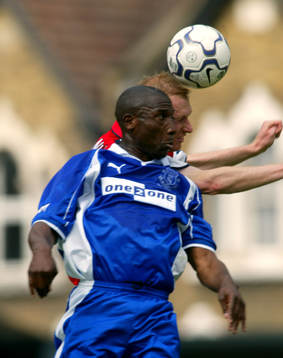 Fotboll, Engelsk , Premier League, Kevin Campbell, Everton